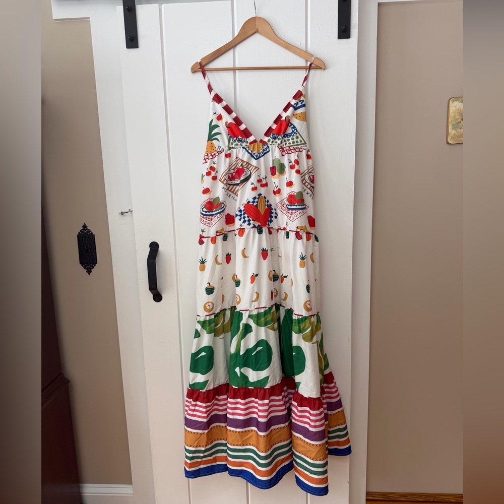 Farm Rio Maxi Dress Copycat